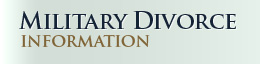 Military Divorce Information